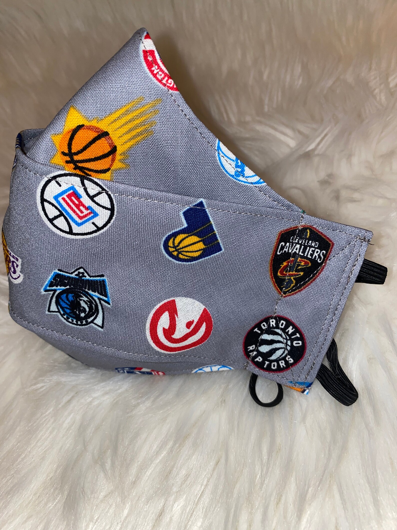 3D Style Mask in Various Basketball Teams Etsy