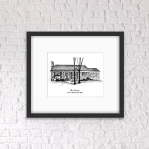 Custom Home Illustration | Digital Download