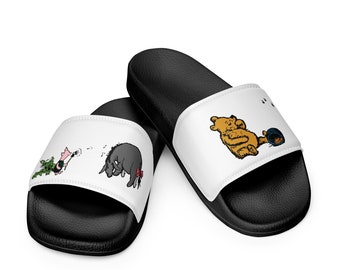 Classic Winnie-the-Pooh, Piglet and Eeyore Women's Slide Sandals