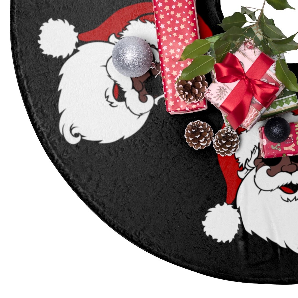 Black Tree Skirt Etsy