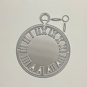 Runde Uhr Metall Schneideformen, Papier Bastel stanzform, Prägung Schablone, Scrapbooking Dies, DIY Kartenherstellung, Die Cut