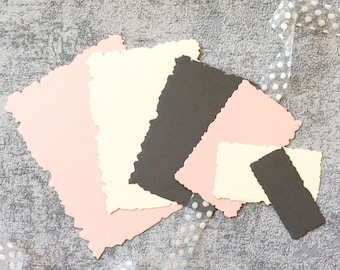 Torn Rectangle Frame Metal Die Cuts,Paper Craft Cutting Dies Stencils for DIY Scrapbooking Photo Decorative Card Making Supplies