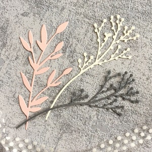 Bladeren Takken Metalen stansvormen, decoratieve tak sterft, Paper Craft stansmessen Stencils voor DIY Scrapbooking Benodigdheden voor het maken van fotokaarten