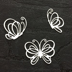 3 stuks vlinders metalen stansmessen, vlinder metalen stansmessen, ambachtelijke papier stansen voor scrapbooking decoratieve fotokaarten benodigdheden