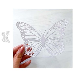Vlinder metalen stansmessen, Paper Craft snijmal, reliëfstencil, scrapbookingstansen, DIY-kaarten maken, gestanst
