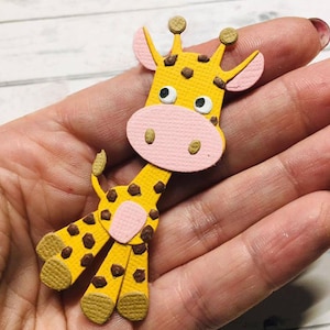 Dier Giraffe Metalen Die Cuts, Paper Craft Stansmessen Stencils voor DIY Scrapbooking Foto Decoratieve Kaarten Maken Levert