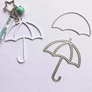 Regenschirm Metall schneiden stirbt, Papier Handwerk schneiden sterben, Prägung Schablone, Scrapbooking stirbt, DIY-Karte machen, sterben Schnitte