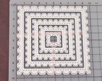 Lace Square Border Metal Die Cuts,Paper Craft Cutting Dies, Stencil,Scrapbooking Dies,DIY Card Making