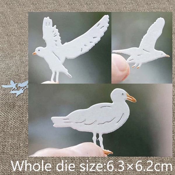 Seagull Bird Metal Die Cuts, Paper Craft Cutting Dies Stencils for DIY Scrapbooking Photo Decorative Card Making Supplies Seagull Bird Metal Die Cuts, Paper Craft Cutting Dies Stencils for DIY Scrapbooking Photo Decorative Card Making Supplies Seagull Bird Metal Die Cuts