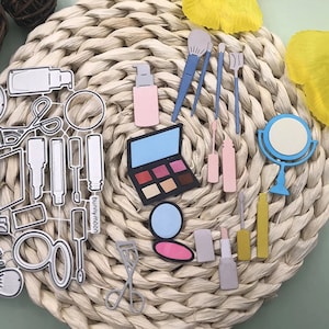 Matrices de découpe en métal pour produits de beauté, Matrice de découpe pour artisanat en papier, Pochoir pour gaufrage, Matrices de matrices de scrapbooking, fabrication de cartes bricolage, Découpe, Matrice d'artisanat en métal