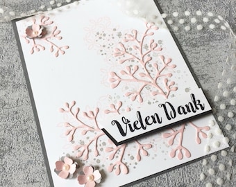 Branches Metal Die Cuts,Leaves Metal Dies,Paper Craft Cutting Dies Stencils for DIY Scrapbooking Photo Decorative Card Making Supplies