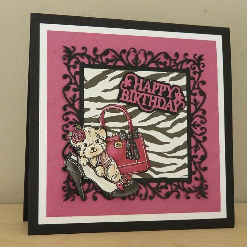 Ranuw Set Di 10 Fustelle Per Scrapbooking – Forma Etichetta In Acciaio Al Carbonio, Per Carta E Cartoncino