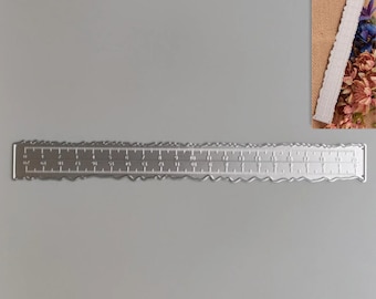 Rectangular Ruler Metal Cutting Dies,Paper Craft Cutting Die, Embossing Stencil,Scrapbooking Dies,DIY Card Making,20CM Ruler Die Cuts