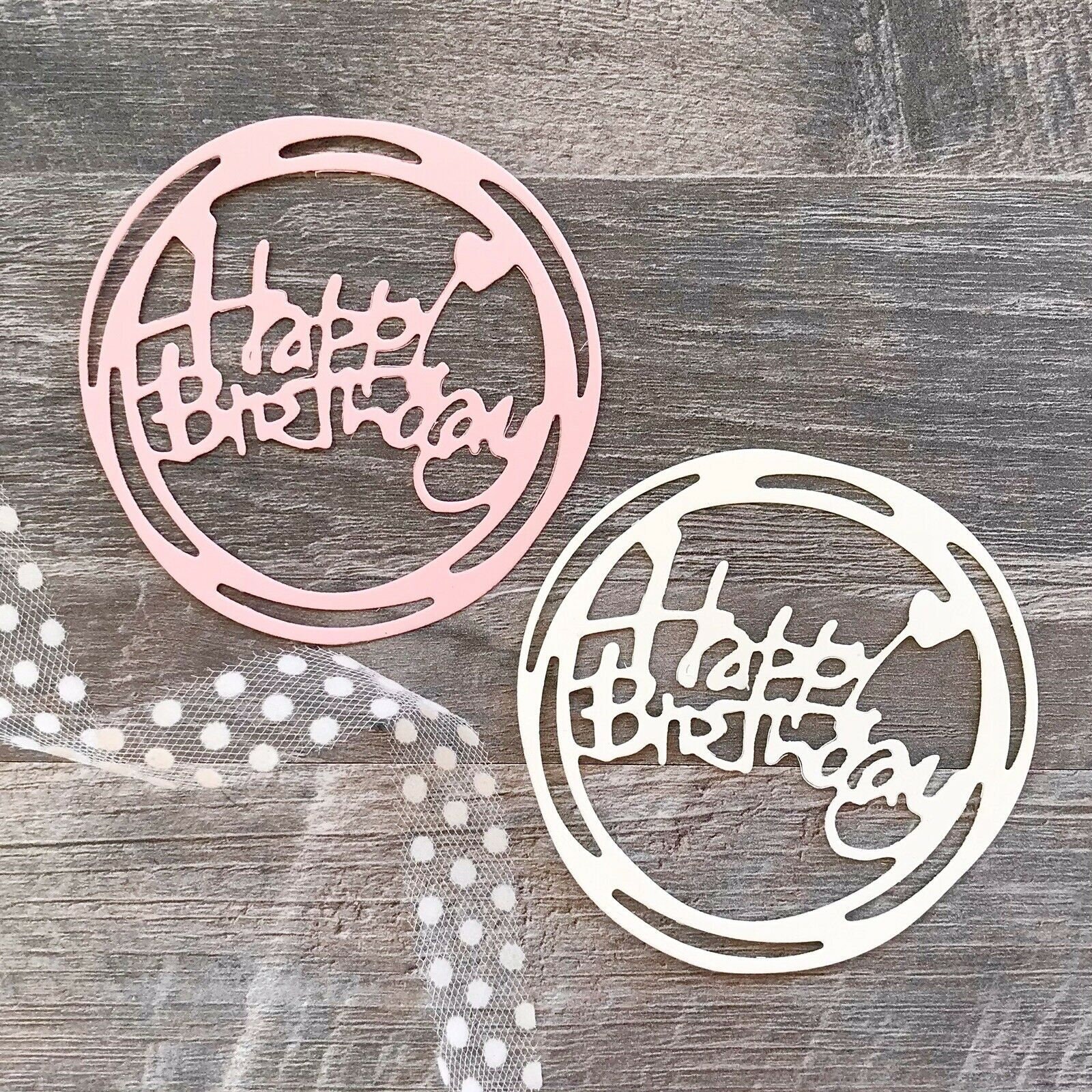 Mentin Set Di Fustelle Per Scrapbooking - Stencil Taglio Rotondo - Acciaio Al Carbonio - Fai Da Te