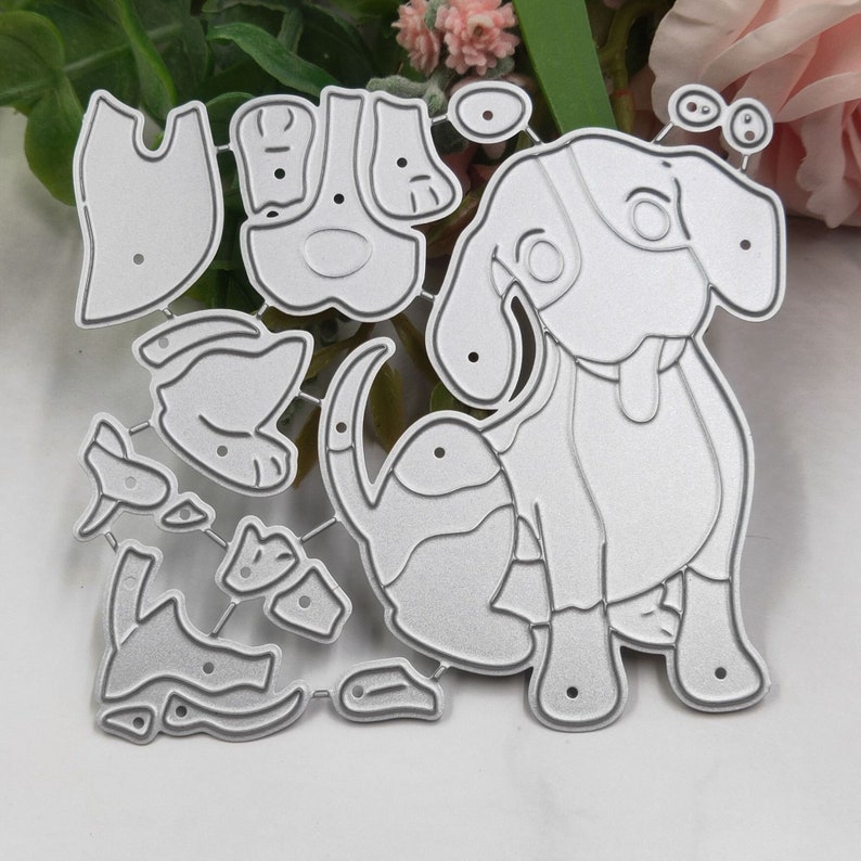 Animal Dog Metal Die Cuts Cutting Dies for Card Making - Etsy