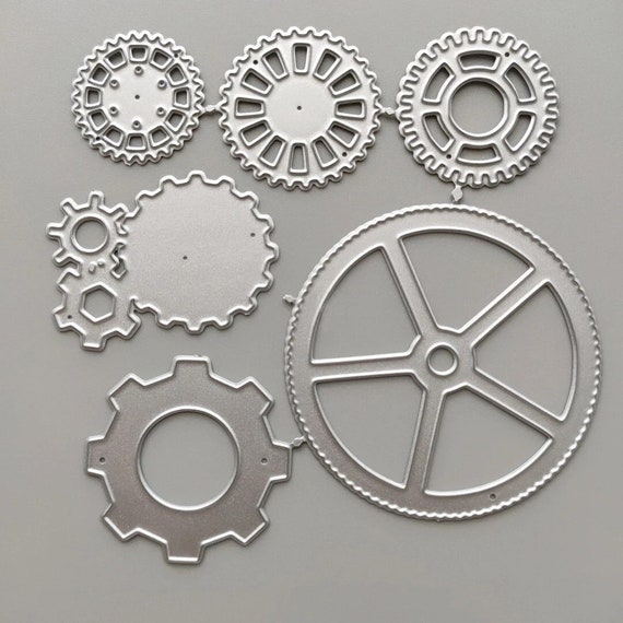 Fustella Taglio Metallo Fiore 3D Per Scrapbooking - Stencil Goffratura Fai Da Te - Argento 7,9x8 Cm - 2