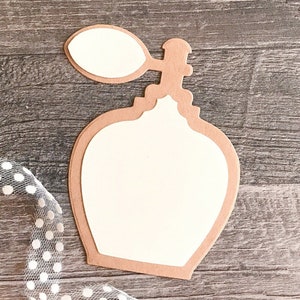 ParfümFlasche Metall Schneide stanz,Papier Bastel stanz stanz, Prägung Schablone,Scrapbooking Dies,DIY Kartenherstellung,Parfüm Behälter Die Cut
