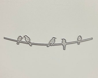 Little Bird Metal Cutting Dies,Paper Craft Cutting Die, Embossing Stencil,Scrapbooking Dies,DIY Card Making,Birds Die Cut