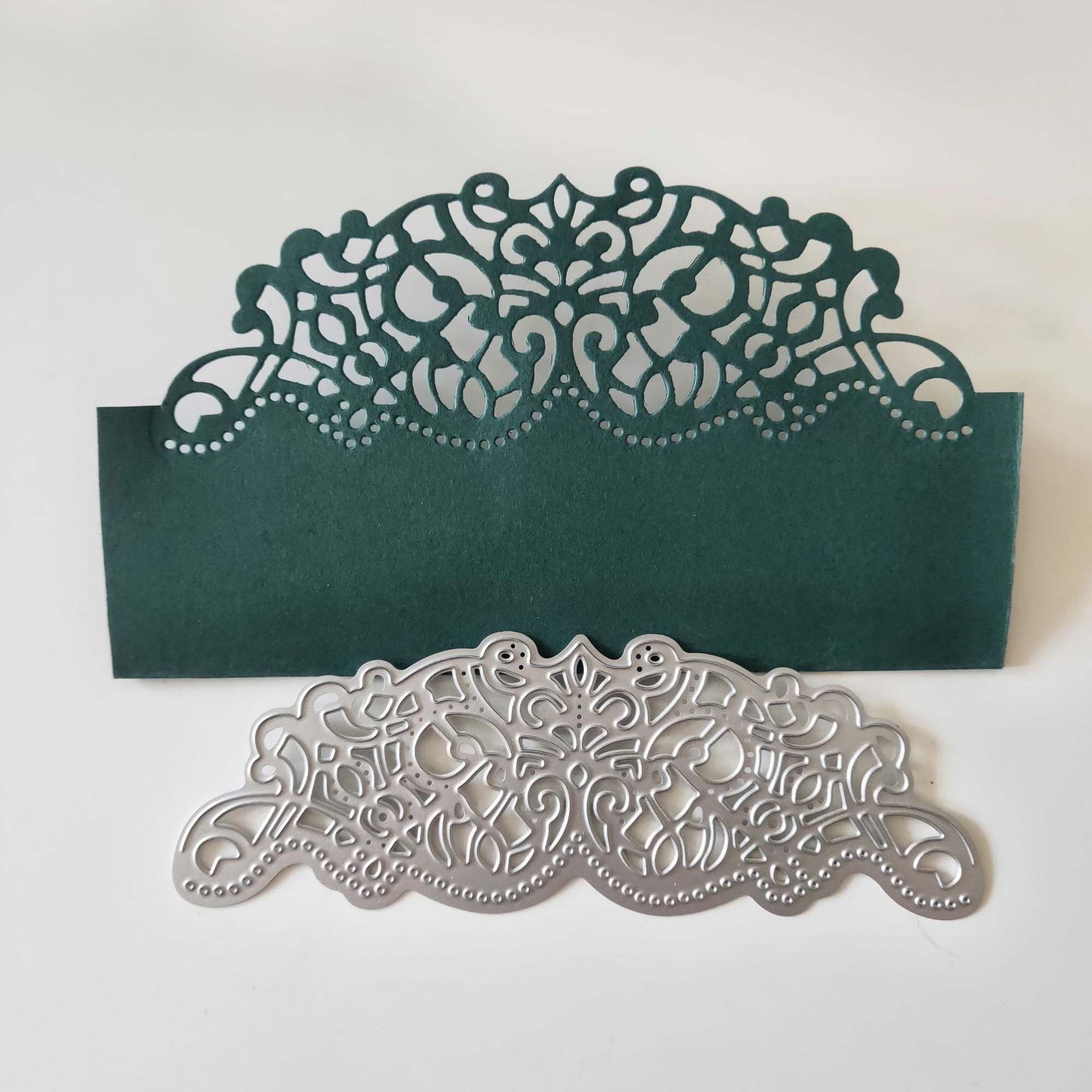 Hollow Lace Metal Cutting Dies Stencil Scrapbooking DIY Album Stamp Paper Card Hollow Lace Metal Cutting Dies Stencil Scrapbooking DIY Album Stamp Paper Card