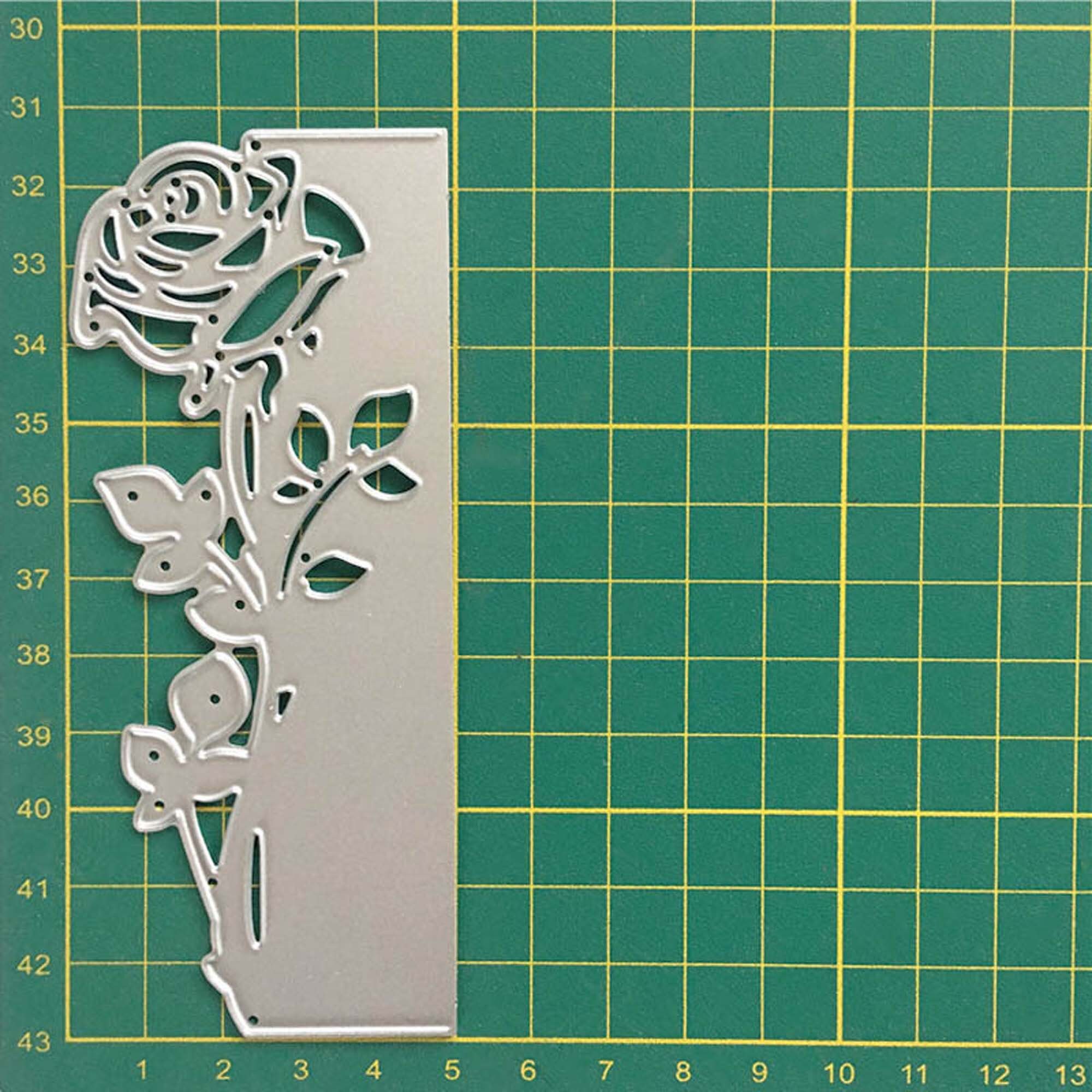Rose Flower Metal Die Cutspaper Craft Cutting Dies Stencils - Etsy