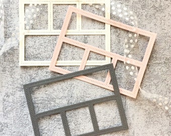 16-Piece Octagon Metal Cutting Dies Set – Geometric Shapes For Card Making & DIY Crafts