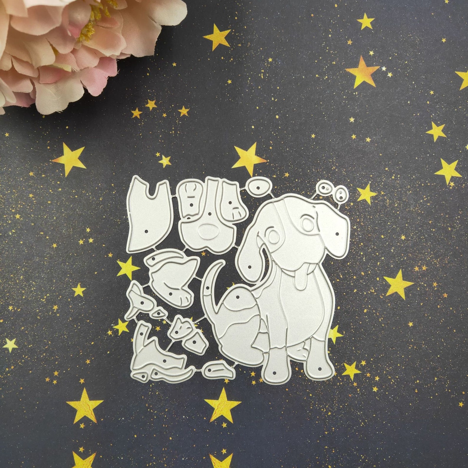 Animal Dog Metal Die Cuts, Cutting Dies for Card Making, Scrapbooking ...