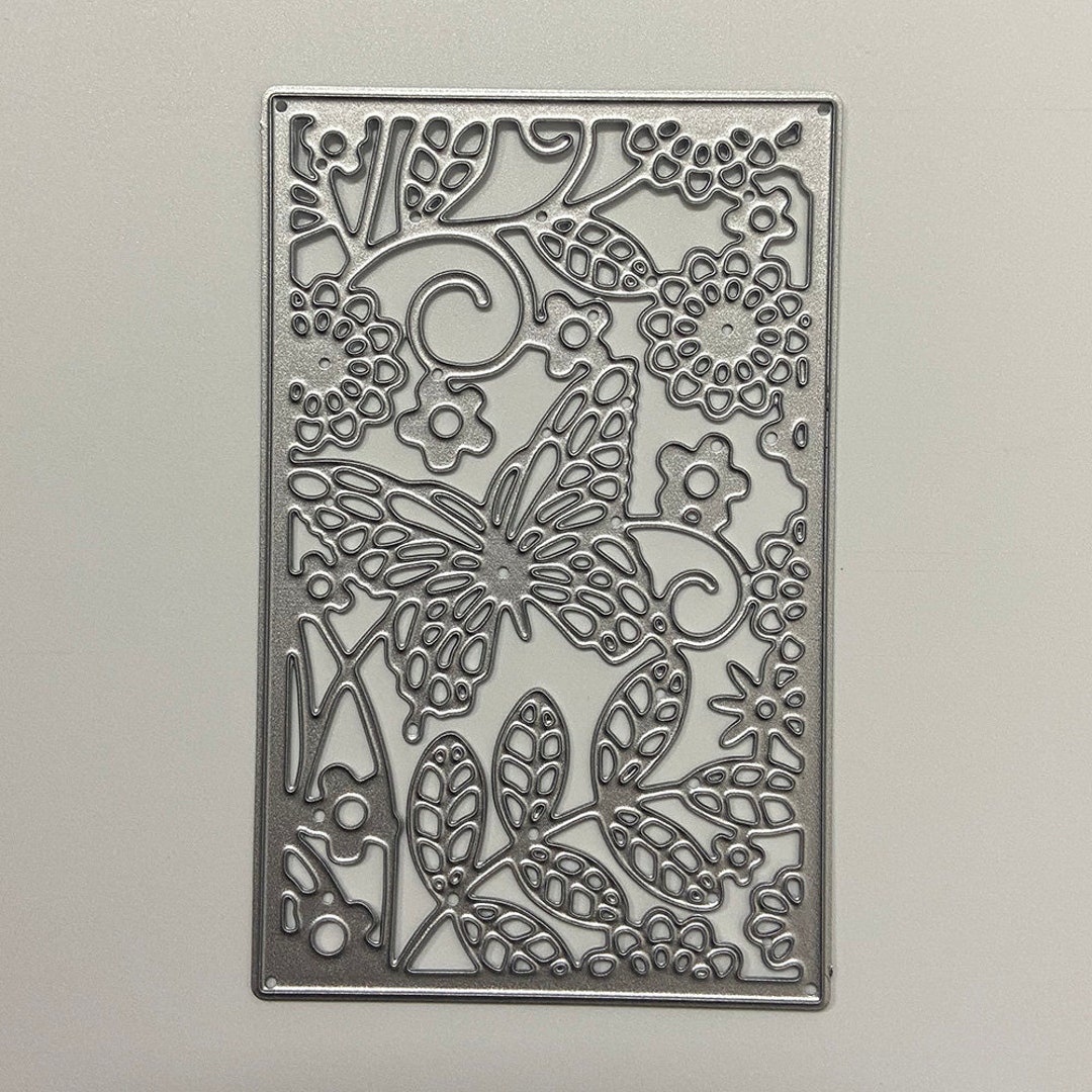 Butterfly Flower Metal Cutting Dies for DIY Scrapbooking, Scrapbooking ...