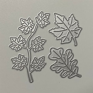 Blätter Metall Stanzteile, Papier Bastel stanzformen Schablonen für DIY Scrapbooking Foto Dekorative Kartenherstellung Zubehör