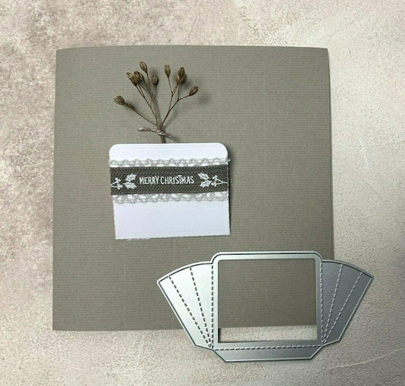 STAMPI DA TAGLIO Metallo Per Creare Bellissime Buste Ed - Foto 12