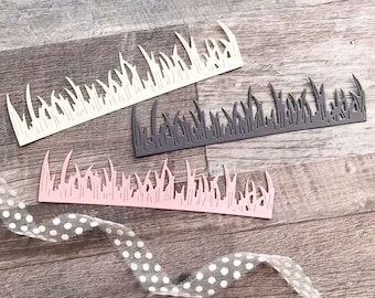 Fustelle In Metallo "Ginkgo", AgiArt, Stencil Per Goffratura, Fustelle Per Scrapbooking, Creazione Di Biglietti Fai Da Te, Per Fustelle Di Carta - Italia - Foto 2