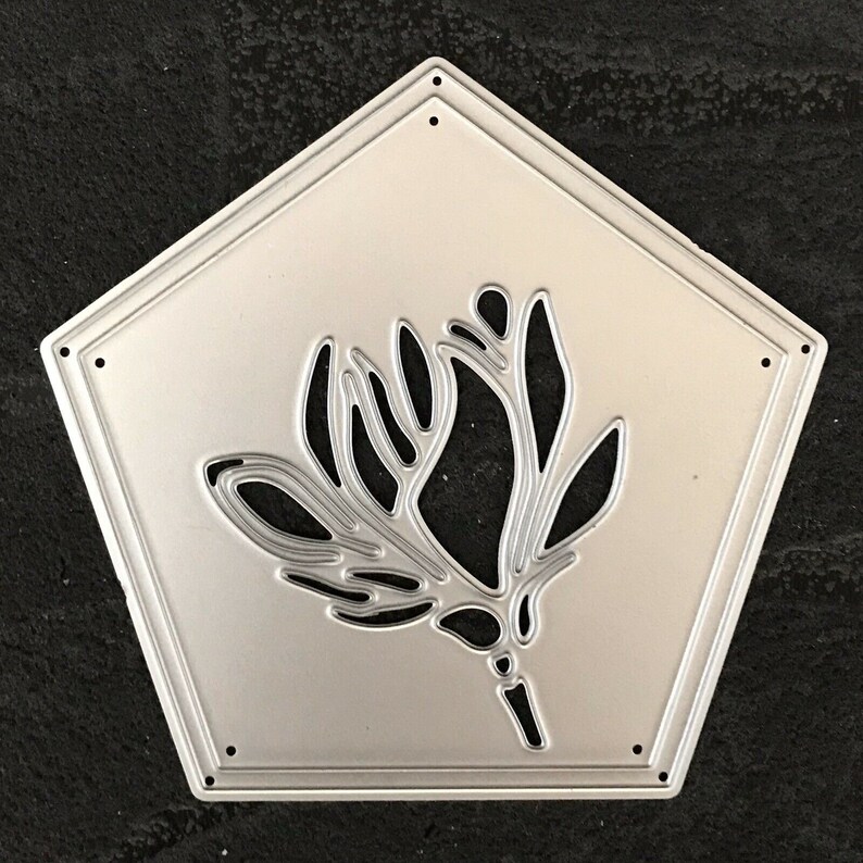 Embossing Stencil Scrapbooking Dies Diy Card Making Die Cut Pentagon Flower Metal Cutting Dies Paper Craft Cutting Die Scrapbooking Paper Party Kids Delage Com Br