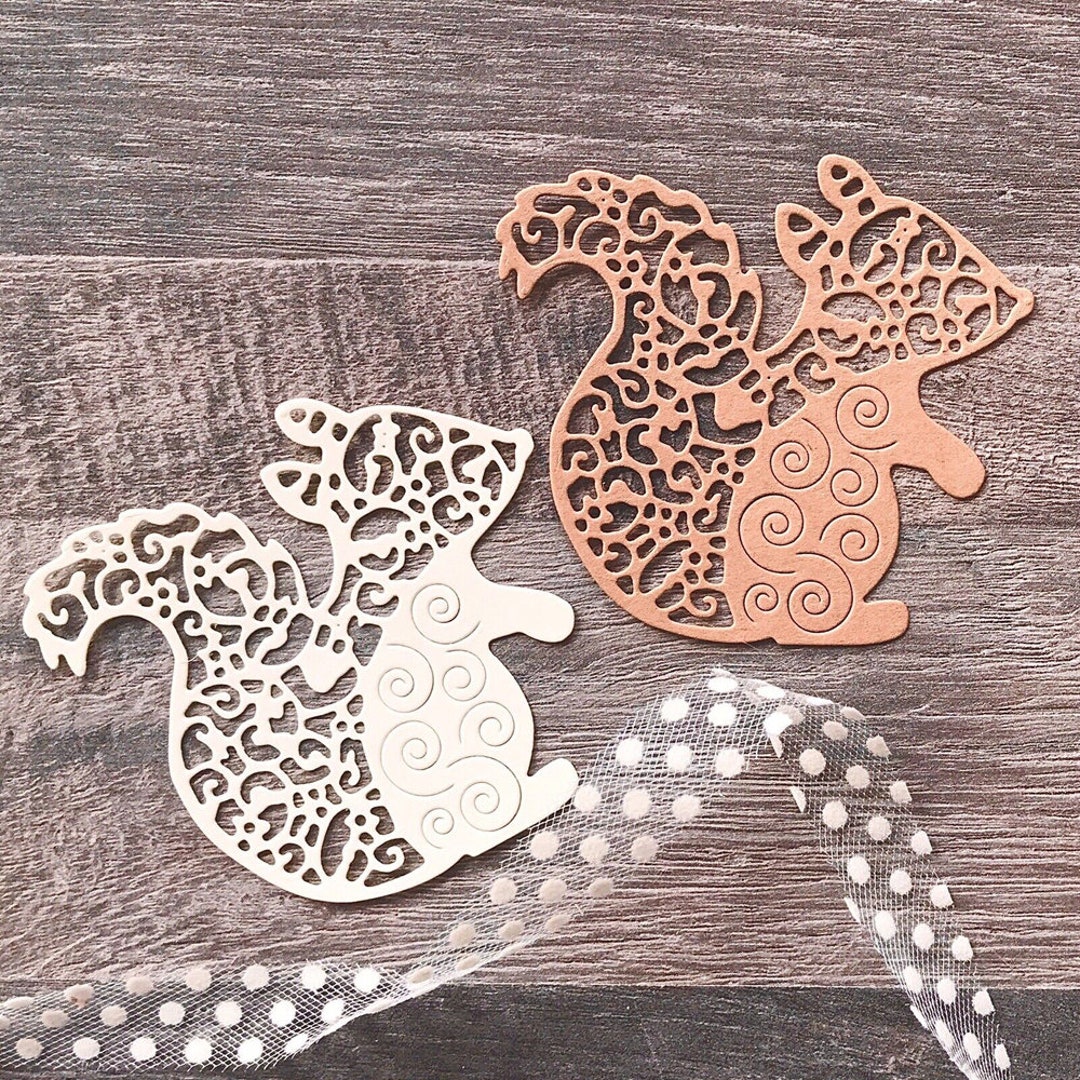 Animal Squirrel Metal Die Cuts,paper Craft Cutting Dies Stencils for ...