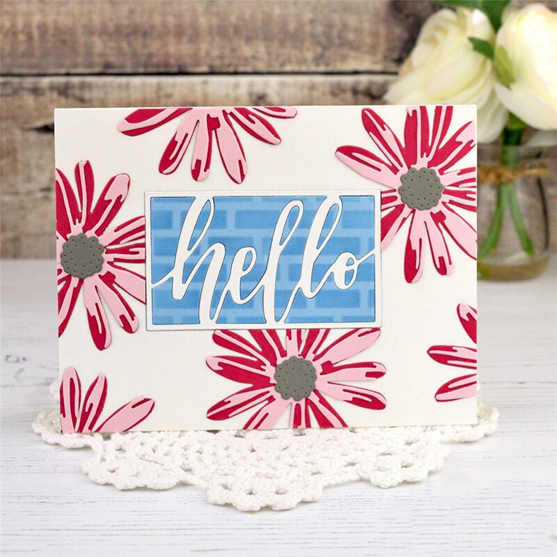 Daisy Flower Metal Die Cuts,paper Craft Cutting Dies Stencils for DIY ...
