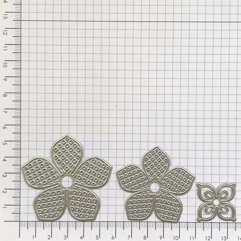 Flower Metal Dies, 3D Flowers Metal Die Cuts,paper Craft Cutting Dies ...