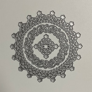 Circle Lace Metal Cutting Dies,Paper Craft Cutting Die, Embossing Stencil,Scrapbooking Dies,DIY Card Making,Flower Border Die Cut