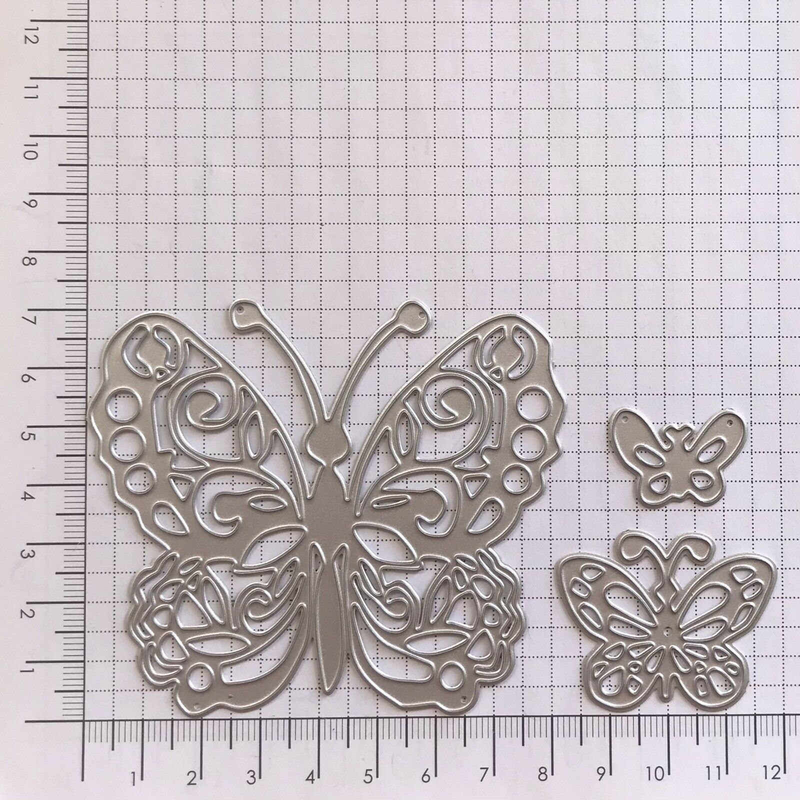 Butterfly Metal Cutting Dies,paper Craft Cutting Die, Embossing Stencil ...
