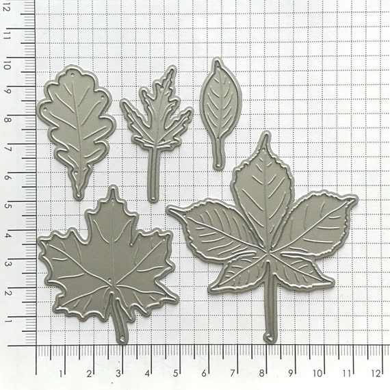 Set Di 4 Fustelle In Metallo Per Scrapbooking - 5 Pezzi Sagome Per Biglietti, Album E Decorazioni Fai Da Te