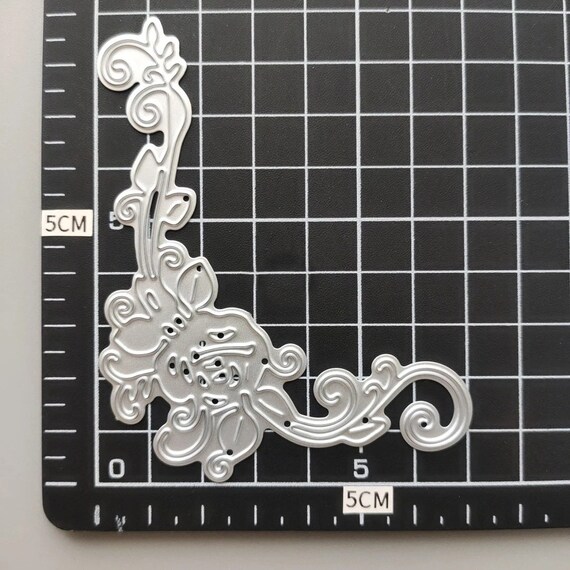 LunarCharm Cornice di sfondo 3D per scrapbooking, fustellatura in metallo, creazione di album e biglietti, decorazioni, artigianato di carta, fustellatura in metallo, decorazioni per feste e matrimoni