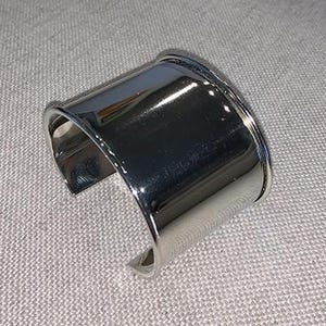 Needlepoint Cuff Bracelet Blank – 2" Adjustable Embroidery / Cross Stitch Jewelry Base