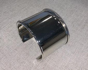 Needlepoint Cuff Bracelet Blank – 2" Adjustable Embroidery / Cross Stitch Jewelry Base