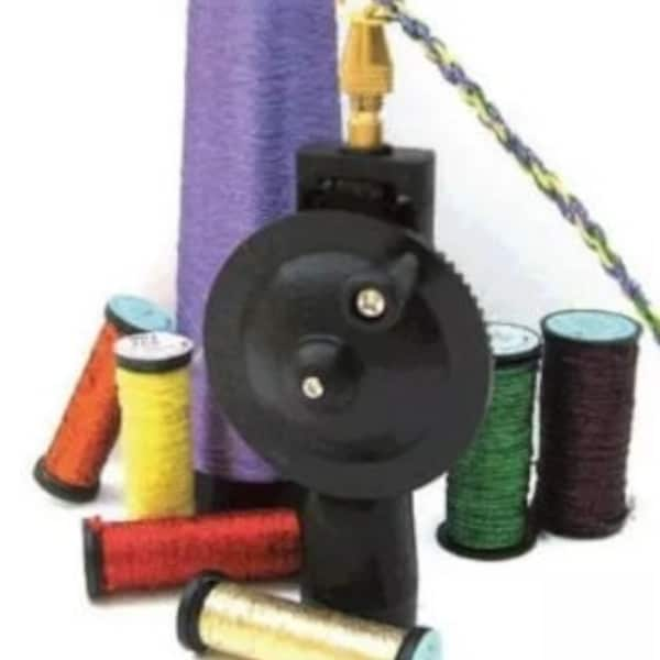 Kreinik Custom Corder Kit - Needlepoint Finishing Cord Maker | Ornaments Cord Maker | Jewelry Cord Maker | Metal Threads