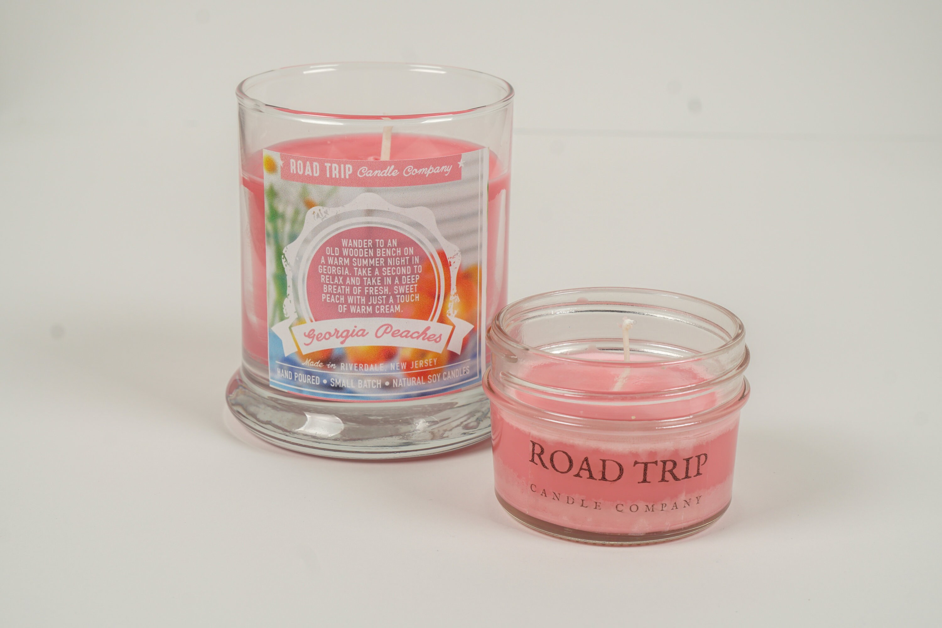 Peach Scented Candle for Aromatherapy Natural Soy Candle with Etsy