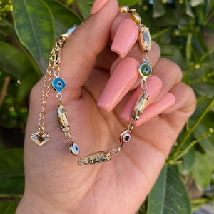 Pulsera virgen de guadalupe mal de ojo