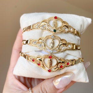 Pulsera esclava del delfín virgen de guadalupe