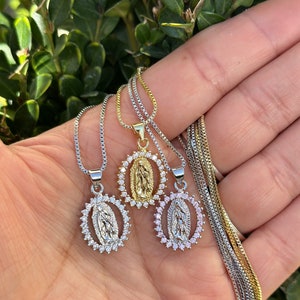 Collar de diamantes de la Virgen de Guadalupe