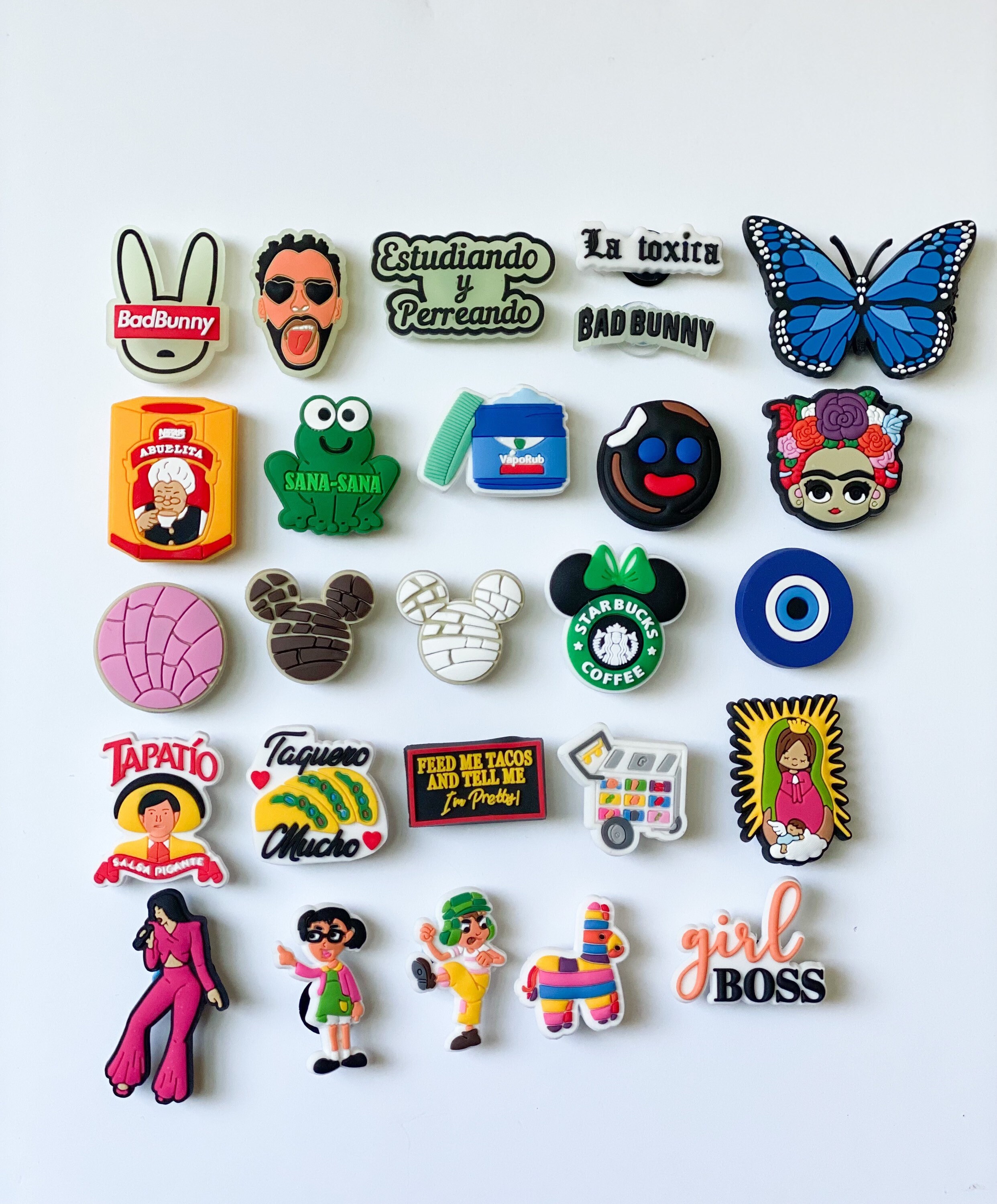 guy croc charms