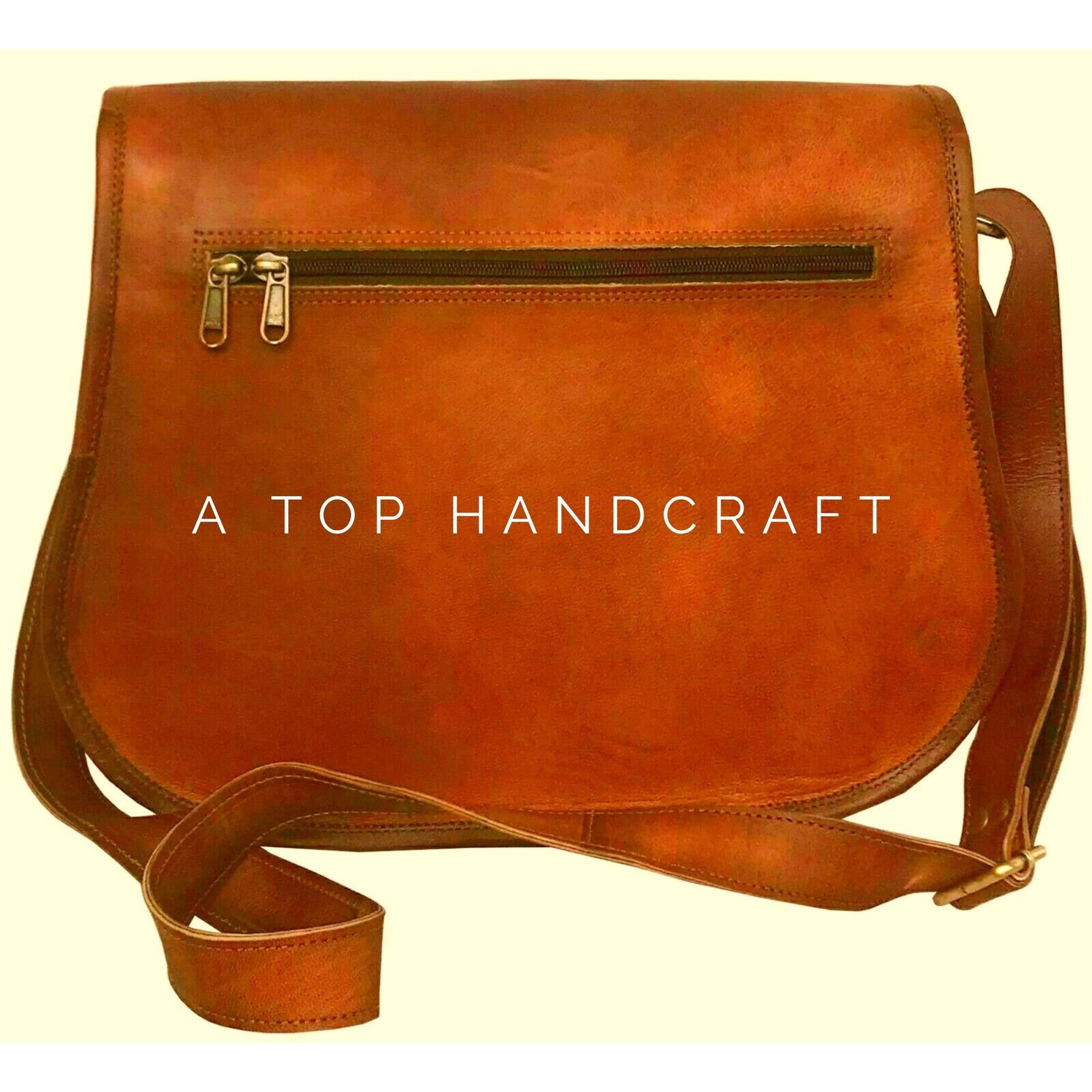 Cross Body Bag Women Brown Leather Satchel Bag Vintage Hobo Etsy UK