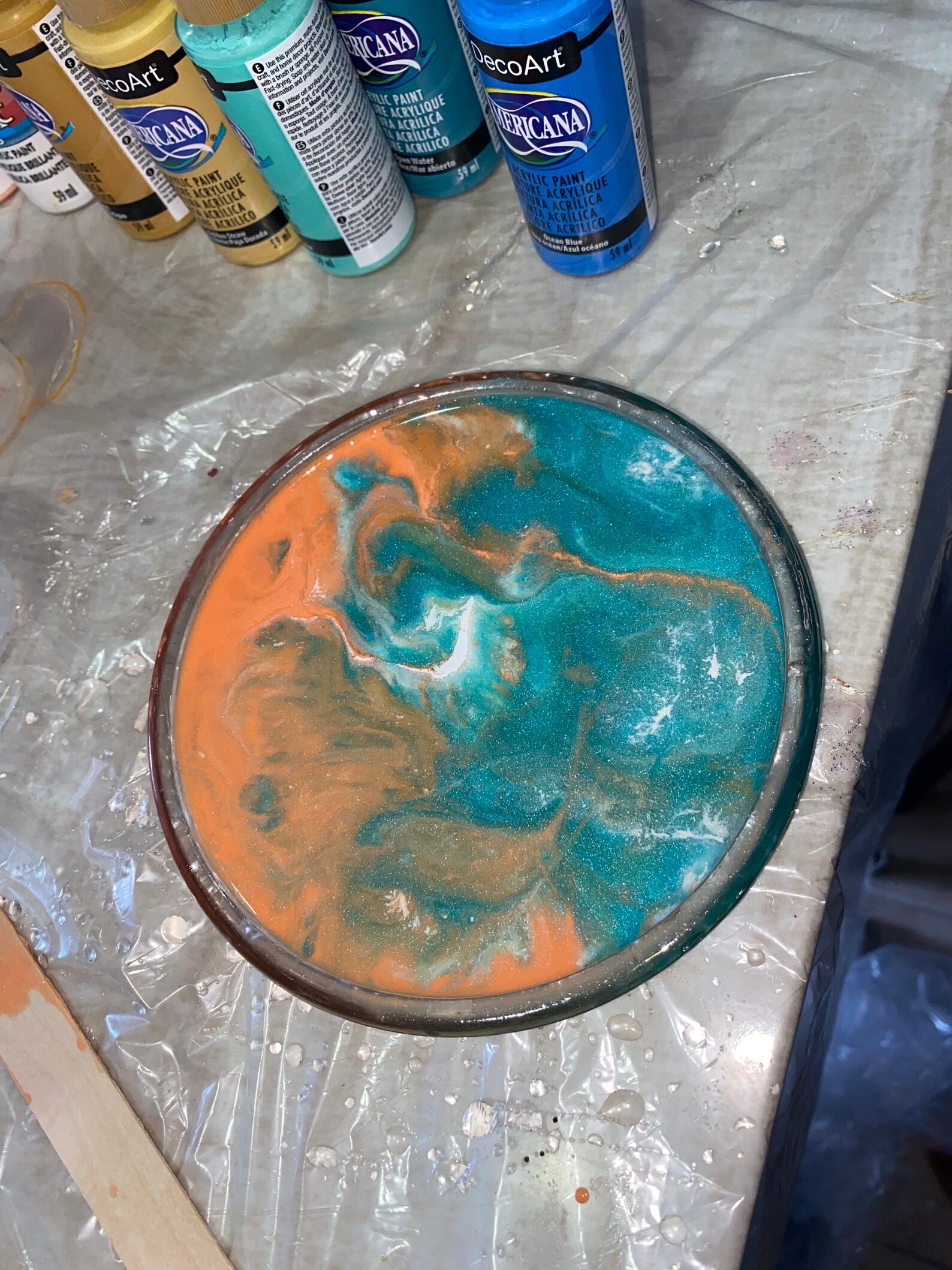 Custom Resin Candle Holder Etsy