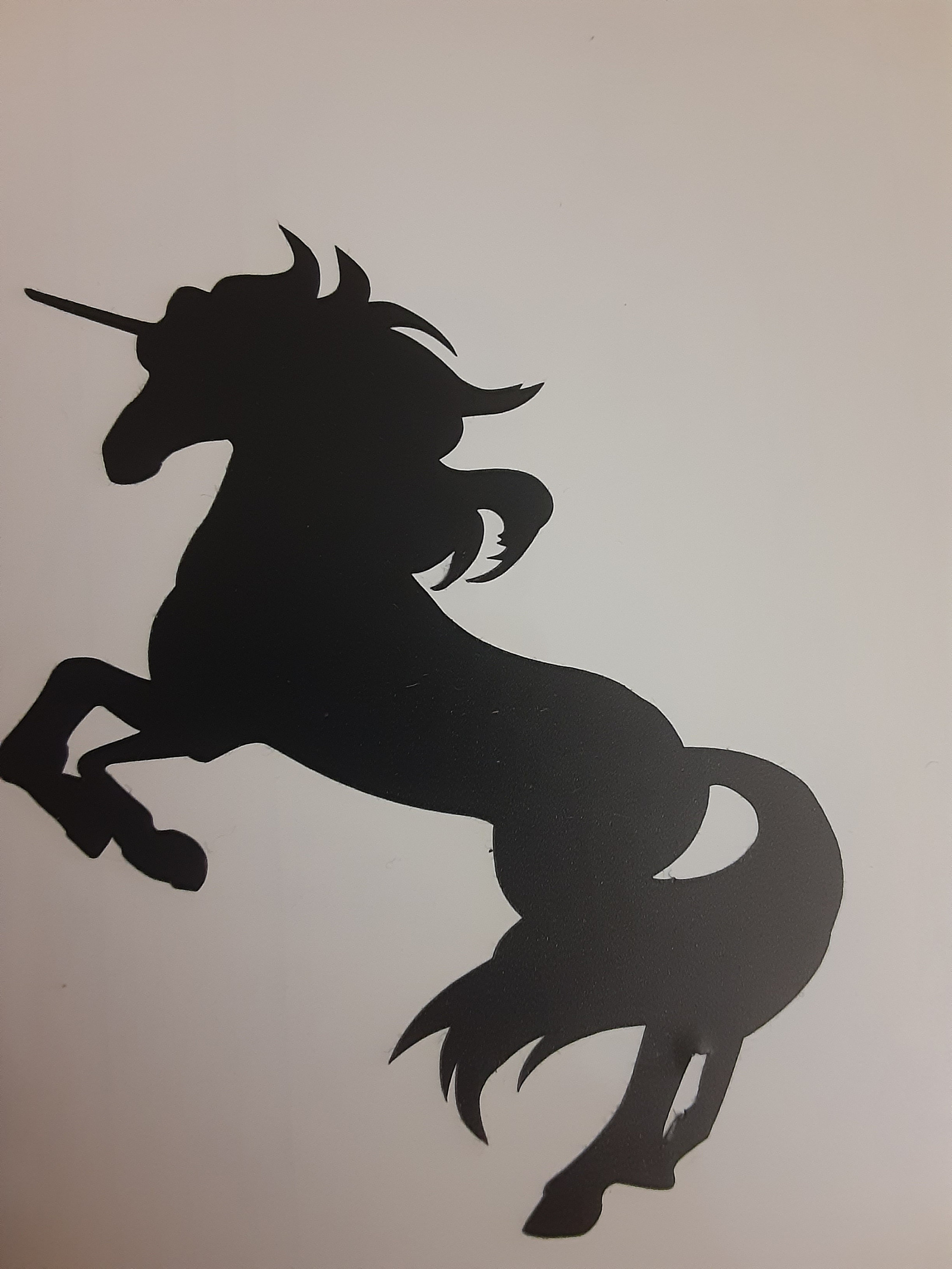 Unicorn decal Available in 37 colors tumbler decal car Etsy