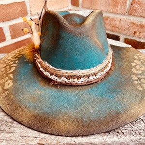 Branded Cowboy Hat | Branded Wide Brim Hats | Burned Wide Brim Hats | Hand Burned Hats | Western Burned Designs | Hand Designed Hats